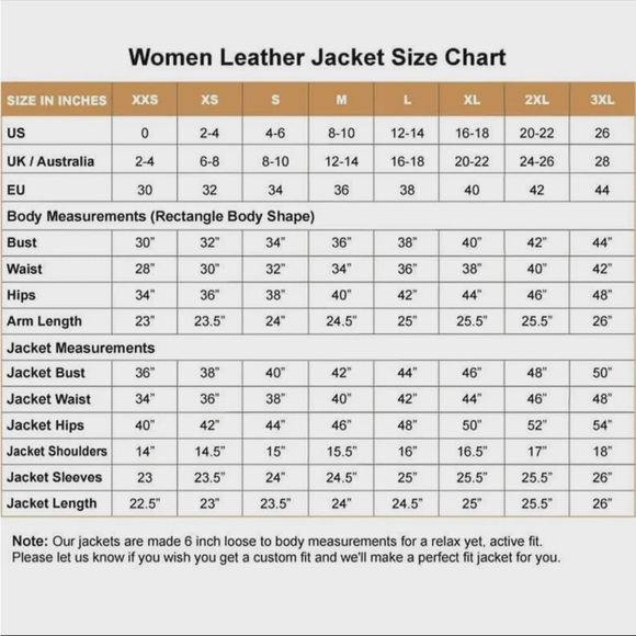 Genuine Cowhide Leather Jacket - Never Been Worn - Picture 5 of 5